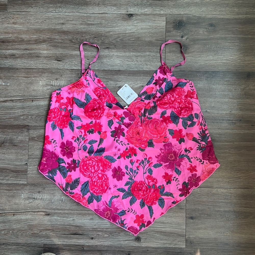 Free People Floral Tanktop